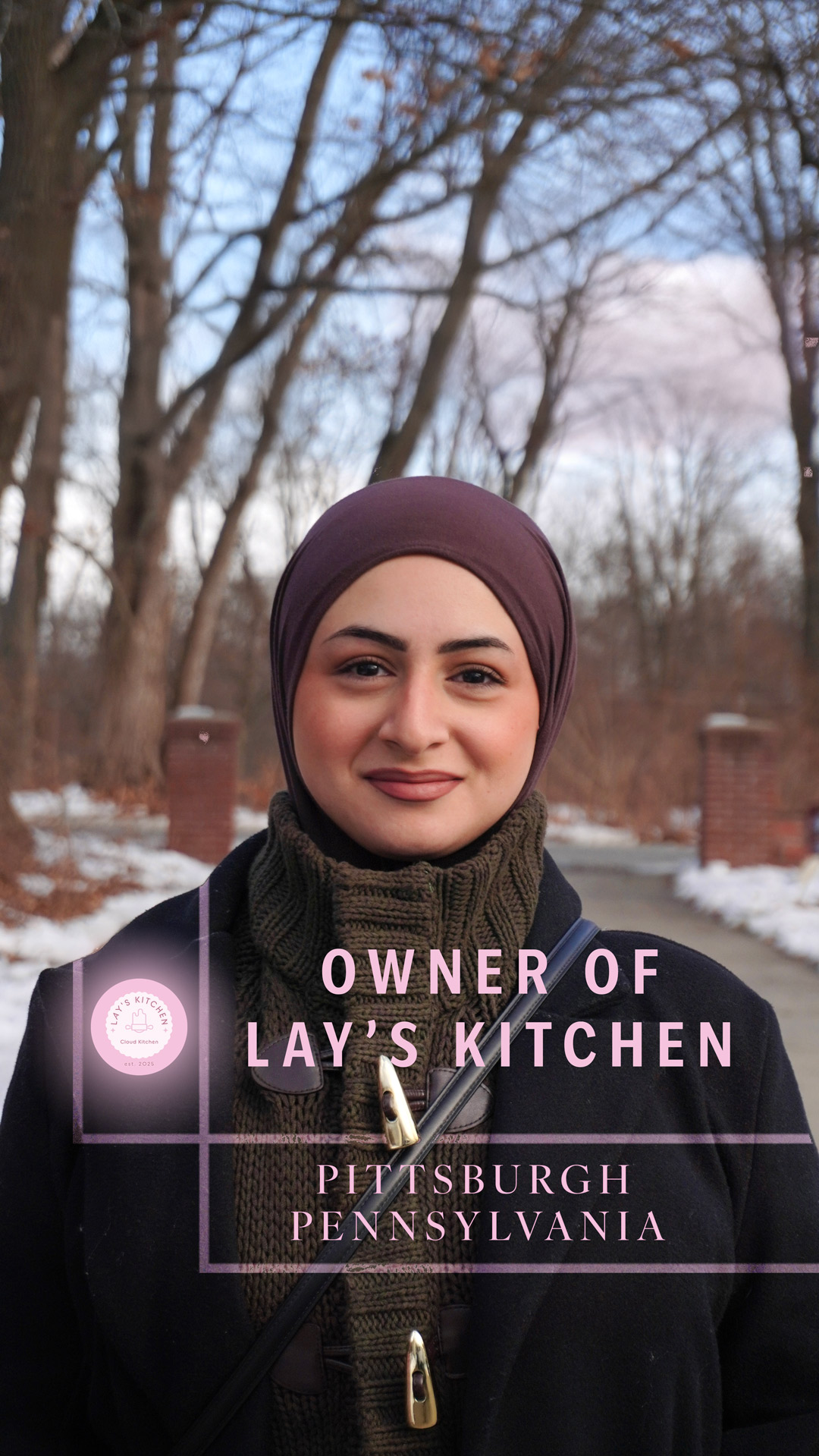 Lay, the owner and baker of Lay's Kitchen in Pittsburgh, PA
